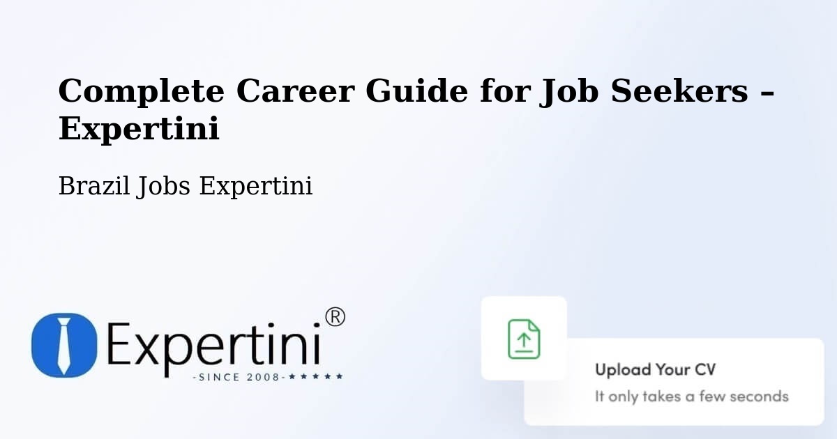 Career Guide for Job Seekers – Rio De Janeiro - Rio De Janeiro, Brazil Jobs Expertini